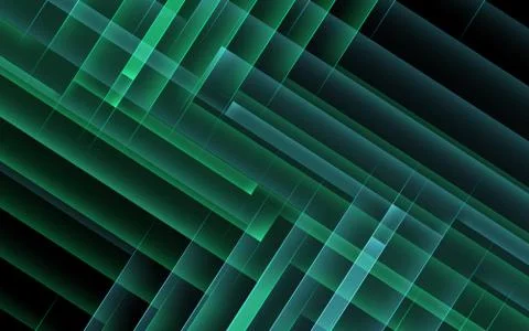 Abstract dark cgi background, geometric pattern, 3 d Stock Illustration
