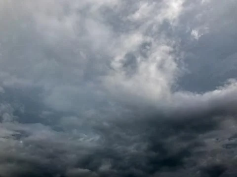 Abstract Dark cloud and sky at thailand Stock Photos