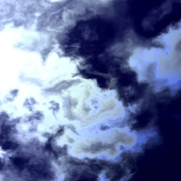 Abstract Dark Clouds Opening Stock Illustration