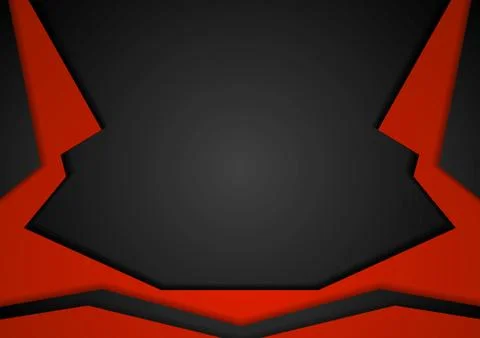 Abstract dark corporate tech background Stock Illustration