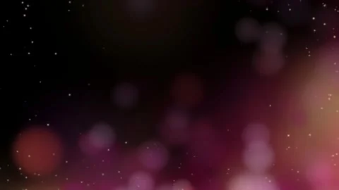 Abstract Dark Cosmic Background with Subtle Bokeh and Stars Stock Footage 329244677