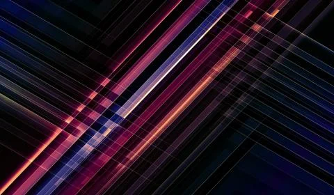 Abstract dark digital background 3 d art Illustrazione stock