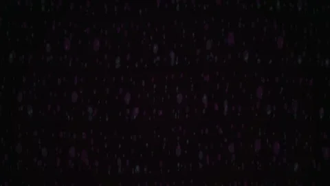 Abstract dark digital code matrix rain background animation loop. Stock Footage 346321438