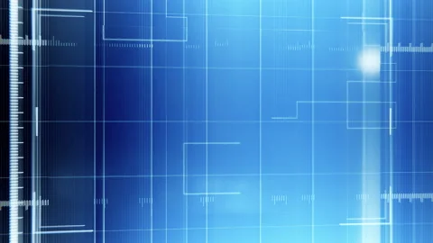 Abstract dark digital grid data communication technology background 스톡 동영상 196019001