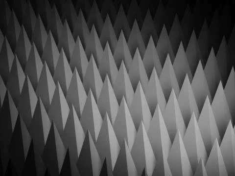 Abstract dark digital relief structure, 3d background Stock Illustration