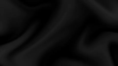 Abstract Dark Fabric Texture Waving Smoothly in Slow Motion Background. Видео 339312423
