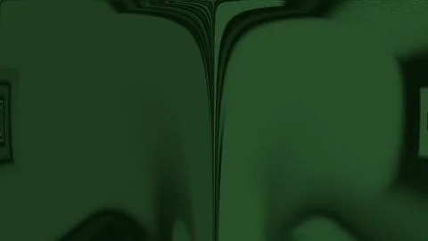 Abstract Dark Forest Green Fluid Wave Background with Grainy Noise Texture Ilustración de archivo
