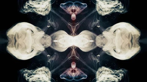 Abstract dark fractal background Stock Footage 130672115