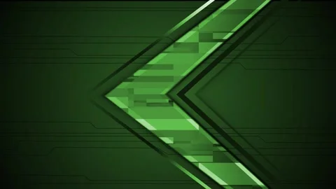 Abstract dark geometric background with a diagonal arrow shape and sleek mo.. Stock Footage 339277668