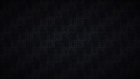 Abstract dark geometric background with elegant gold grid lines Stock Footage 335939071