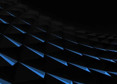 Abstract dark geometric background Stock Illustration