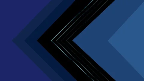 Abstract dark geometric background with sharp chevron shapes and thin glowi.. Stock Footage 337091530