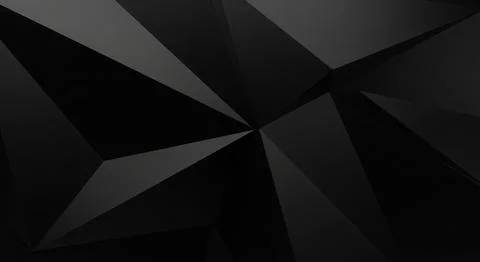 Abstract dark geometric background with sharp triangular patterns and moder.. Stock Illustration
