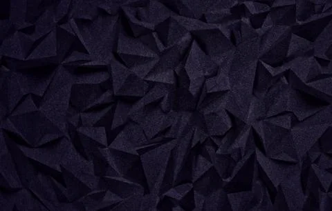 Abstract dark geometric design with sharp angular shapes, deep shadows, and.. Stock Photos