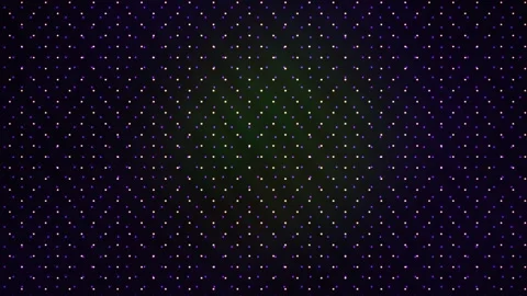 Abstract Dark Geometric Pattern with Shifting Green and Purple Light Effects. Stock Footage 341776048