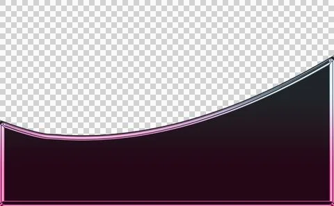 Abstract with dark gradient background and light curved lines transparent Stock Illustration