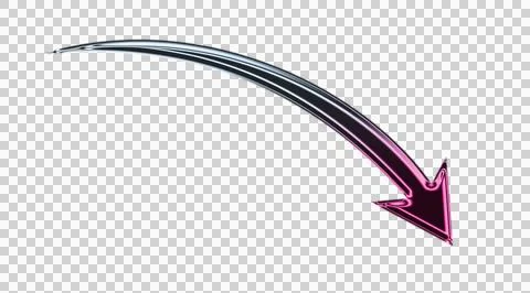 Abstract of dark gradient background with light streak and purple ribbon swirl Stock Illustration