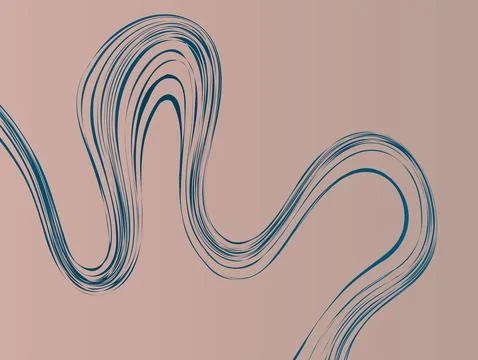 Abstract dark gradient design with golden shapes and smooth curves 스톡 일러스트