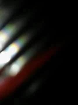 Abstract dark gray background with different elements in space in close up ef Stockfoto's