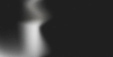 Abstract dark gray background with soft white light gradient image Stock Illustration