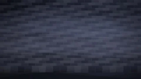 Abstract dark gray brick pattern background texture for seamless video loop Stock Footage 346004093