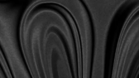 Abstract dark gray fabric texture with elegant folds and flowing waves Video stock 339698606