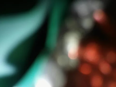 Abstract dark green background with different elements in space 写真素材