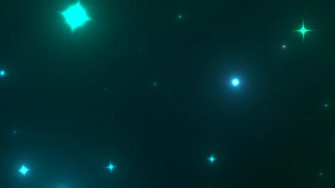Abstract Dark Green Background with Sparkling Blue and Green Lights, Ideal .. Stock-Footage 339214271