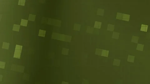 Abstract dark green background with square pixels, suitable for technology Stock Footage 316831973