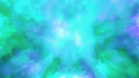 Abstract dark green blur cloud  ray and aqua cloud around background Stock Illustration