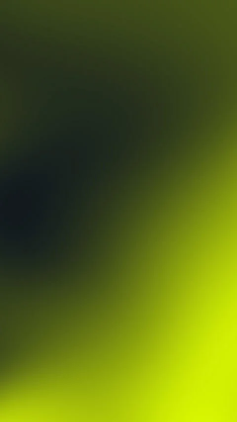 Abstract Dark Green to Bright Lime Yellow Gradient Background Loop Stock Footage 329254677