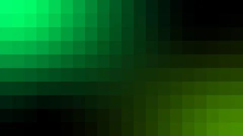 Abstract dark green emerald gradient pixelated background texture Stock Illustration
