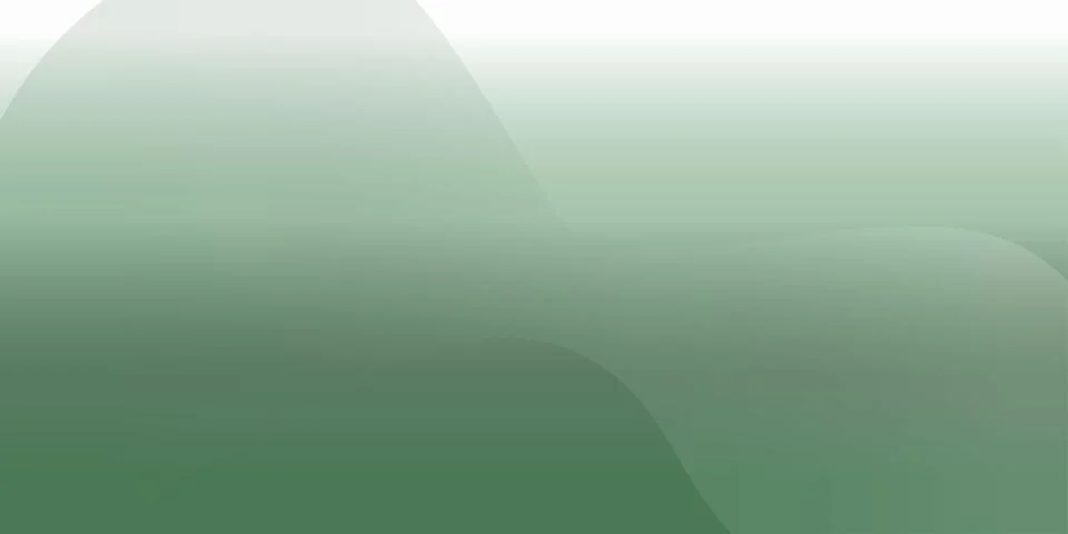 Abstract dark green gradient background with fluid wavy shapes Stock Illustration