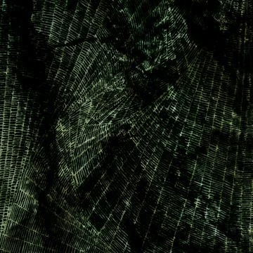 Abstract dark green grid pattern background with intricate geometric lines 库存插图