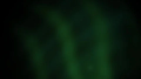 Abstract dark green light rays moving through deep black space. Stock Footage 340487756
