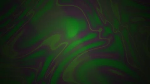 Abstract Dark Green Liquid Motion Background with Soft Glowing Light Effects. Stock Footage 341776144