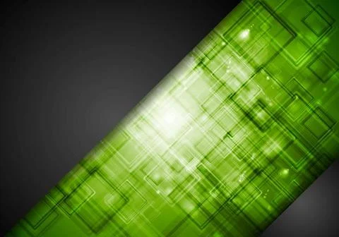 Abstract dark green tech background Abstract dark green tech background. V... Foto stock