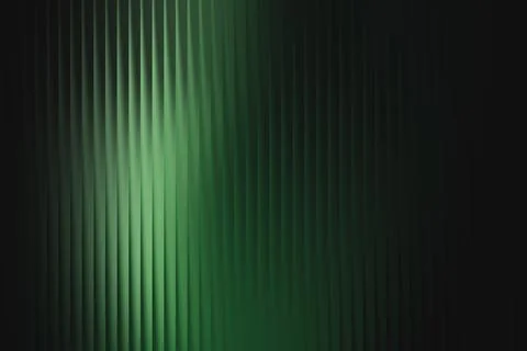 Abstract Dark Green Vertical Lines Background with Subtle Light Effect Illustration