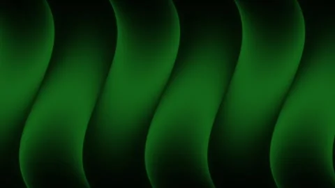 Abstract dark green wavy background with soft light lines Stock Footage 342703549