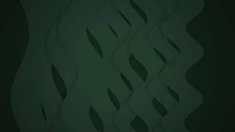 Abstract Dark Green Wavy Pattern Background 스톡 일러스트