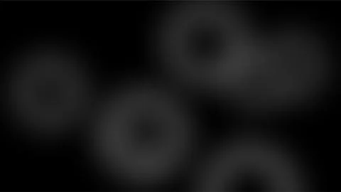 Abstract dark grey background with subtle blurry circular shapes and minima.. Stock Illustration