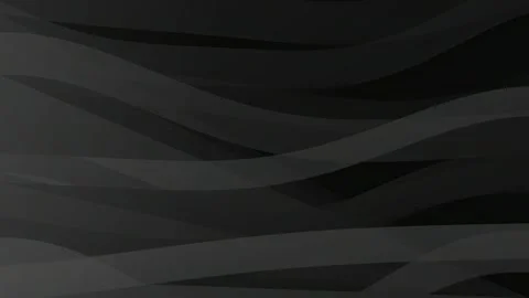 Abstract dark grey flowing waves moving smoothly in a seamless loop for Video stock 345430721