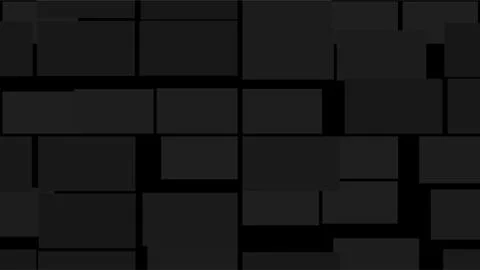 Abstract dark grey geometric background with overlapping rectangular blocks.. Stock Illustration