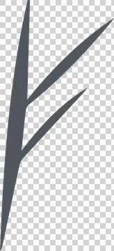 Abstract dark grey geometric shape is being shown on transparent background, Stock Illustration