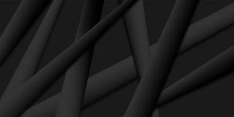 Abstract dark grey stripes geometric minimal background Stock Illustration