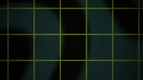 Abstract Dark Grid Background with Shifting Diagonal Light Patterns and Oli.. Stock Footage 344714001
