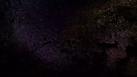 Abstract dark grunge texture with purple and gold highlights Stock Footage 345045736