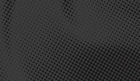 Abstract dark halftone background with dot pattern in grey and black colors for 스톡 일러스트