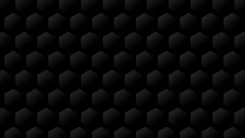 Abstract Dark Hexagonal Pattern Background with Subtle Texture and Minimali.. Stock Footage 345311630