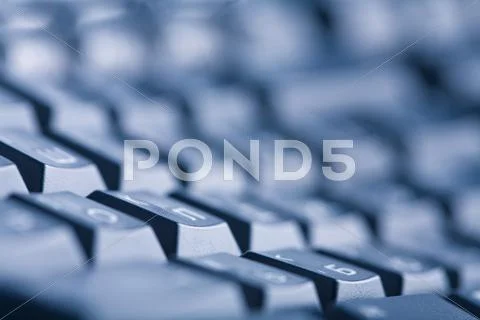Abstract dark keyboard background Stock Photos